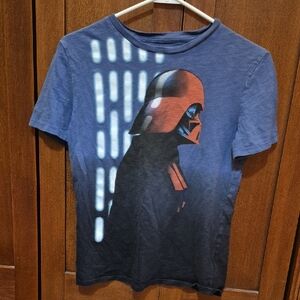 Gap Star Wars Kids XXL Dark Blue Darth Vader Tee